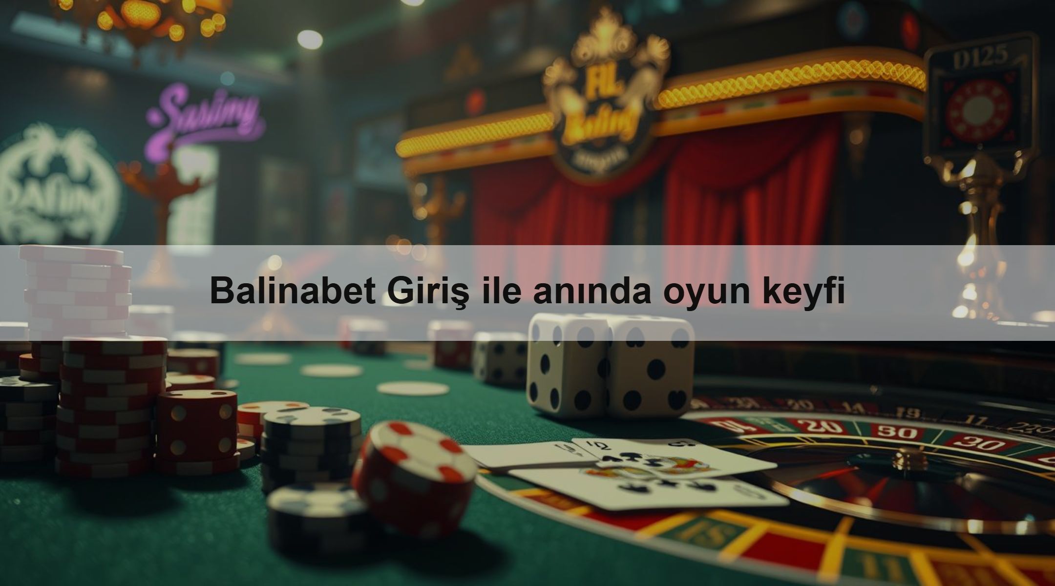 Balinabet Giriş ile anında oyun keyfi